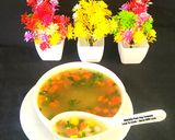 A picture of step 5 of Wholesome Veggies Lemon Coriander Soup - New Year 2026 Post Party Detox Healthy Soup.