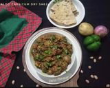 A picture of step 9 of Aloo Capsicum Dry Sabji.