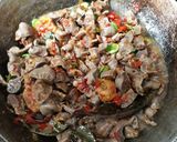Foto langkah ke 4 dari resep Ampela kentang pedas sambal petai.