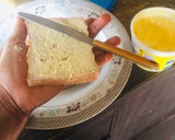 A picture of step 1 of Pan toasted bread🍞.