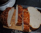 A picture of step 1 of Garlic bread.