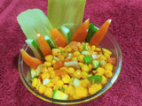 Corn chaat