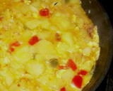 Foto del paso 3 de la receta: Tortilla de patatas con chorizo y pimientos