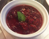 Foto del paso 3 de la receta: Mermelada de frambuesas y arándanos rojos
