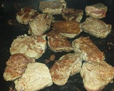 Foto del paso 2 de la receta: Solomillos de ternera en salsa de pimienta verde 