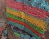 Foto langkah ke 7 dari resep Rainbow 🌈 🎂 cake.
