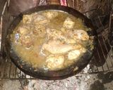 Foto del paso 4 de la receta: Pollo con arroz al disco 😎