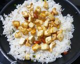 A picture of step 7 of Navratna Pulao.