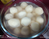 Foto del paso 2 de la receta: Albóndigas de pulpo en su jugo, con patatas baby
