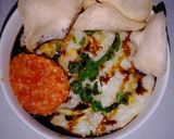 Foto langkah ke 5 dari resep Bubur Ayam Magicom Simpel.
