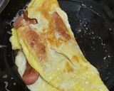 Foto del paso 3 de la receta: Omelette de salchichas 🌭