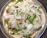 A picture of step 1 of Corned Beef and Onion Pizza.