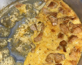 Foto del paso 1 de la receta: Tortilla de pollo al horno con salsa