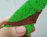 Foto langkah ke 9 dari resep Chiffon Pandan Coklat Putih Telur.