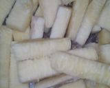 A picture of step 3 of Crunchy yam fingers.