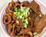 辣炒五花小章魚的食譜步驟4照片