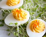 A picture of step 4 of Classic Easter Deviled Eggs.