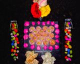 A picture of step 4 of Coconut Laddu.