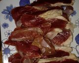 Foto del paso 1 de la receta: Churrasquitos de corazón.!!.a la plancha con ajo
