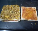A picture of step 6 of Mexican Sandwich.