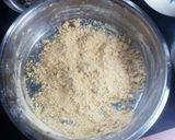 A picture of step 1 of Mohan burfi.