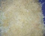 A picture of step 2 of Cabbage and Shrimp Patties, Mario's Style.