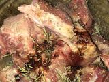 Honey glazed pork
