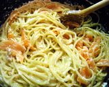 Foto del paso 4 de la receta: Carbonara light de salmón
