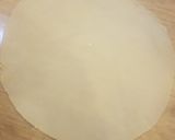 A picture of step 4 of BBQ chicken with homemade tortillas.