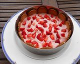Une image de l'étape 7 de Charlotte sablée aux fraises.