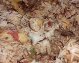 A picture of step 13 of Beef Biryani.