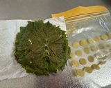 A picture of step 3 of Afghan Dolma.