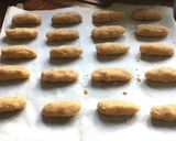 A picture of step 2 of Ka’ab El Ghzal - Moroccan gazelle horn pastries.