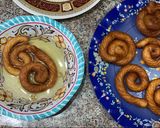 A picture of step 7 of Mshabek / Zulabiya (Jalebi).