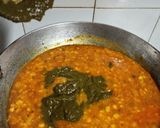 A picture of step 26 of Daal Palak.