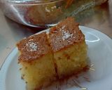 A picture of step 4 of Revani from Veria.