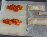 Foto del paso 4 de la receta: Empanadillas de hojaldre con zanahoria 🥕 y gamba 🍤 en robot