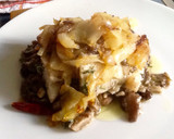 Foto del paso 4 de la receta: Bacalao con setas y cebolla caramelizada