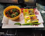 A picture of step 5 of Lauki kay koftay.