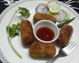 A picture of step 3 of Potato cabbage croquettes.