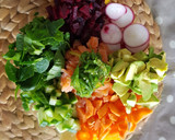 Foto del paso 5 de la receta: Ensalada de quinoa al estilo Poke con salmón ahumado