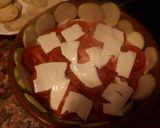 Foto del paso 3 de la receta: Ratattoile relleno de jamón y queso a mi manera