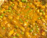 A picture of step 12 of Matar Mushroom Butter Masala.