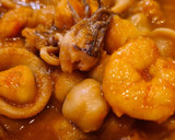 Foto del paso 8 de la receta: Potaje de garbanzos con chipirones y gambas
