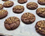 Foto del paso 3 de la receta: 🥜 Galletitas de choco - maní 🥜 Cookies Block 🥜