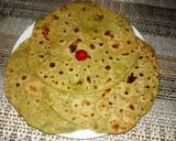A picture of step 12 of Green peas.Matarsutir Parata/Peas Paratha.