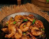 Foto langkah ke 8 dari resep Udang Goreng Mentega.