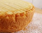 Foto del paso 6 de la receta: Bizcocho genovés invertido con crema pastelera (sin gluten)