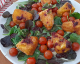 Foto del paso 6 de la receta: Ensalada de camembert rebozado