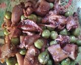Foto langkah ke 4 dari resep Cumi Asin Sambal Cempokak/ Terong Pipit.